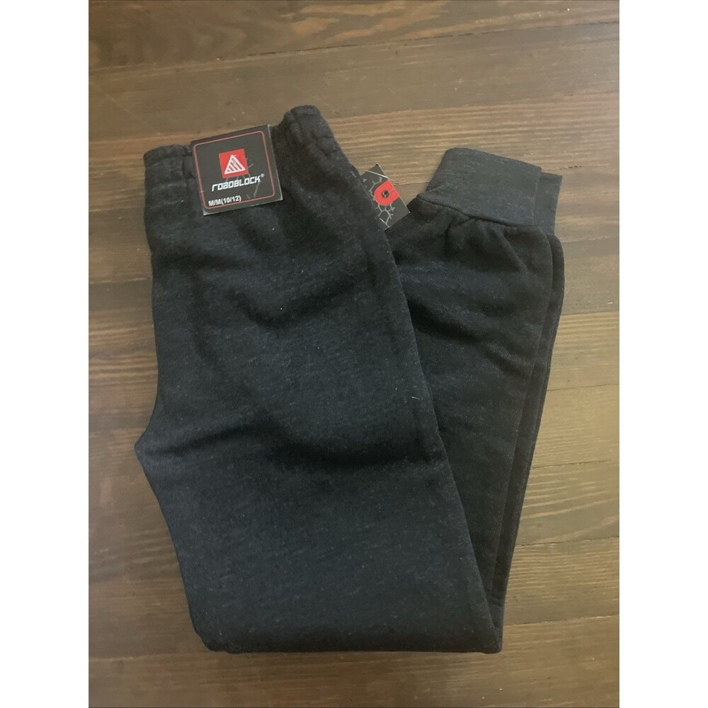Toddler Boy Sweat Pants Roadblock Brand M 10- 12 Charcoal Color NWT